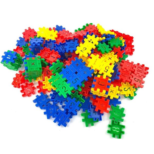 Brinquedo de Montar Blocos - Números Coloridos - Imagem 3